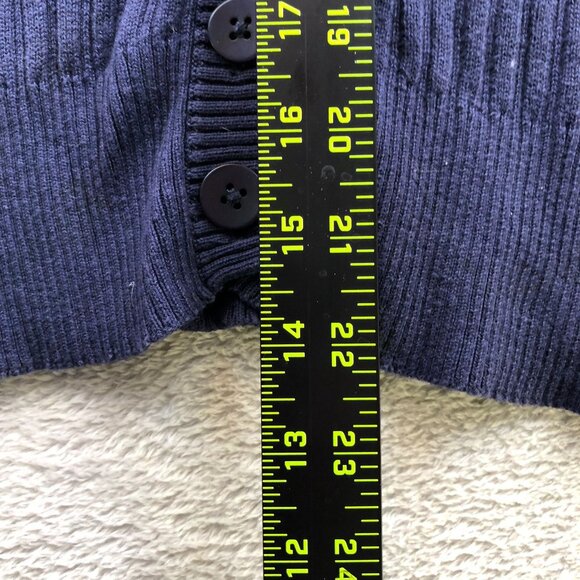 Croft & Barrow Women Sweater Size XL Lot Of Two Cardigan Purple Knit Cozy Lounge - Picture 8 of 15